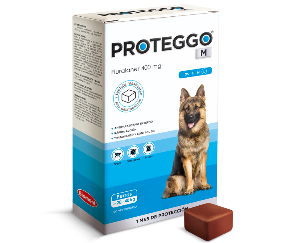 PROTEGGO 1 MES (20 A 40 KG)