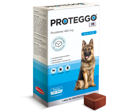 PROTEGGO 1 MES (20 A 40 KG)