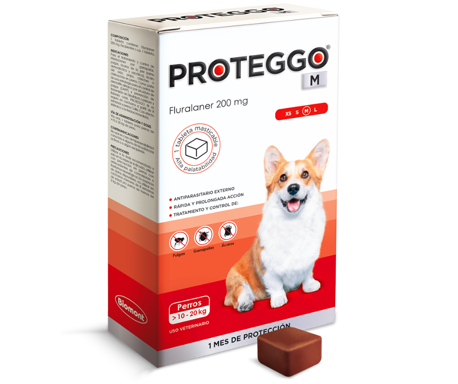 PROTEGGO 1 MES (10 A 20 KG)