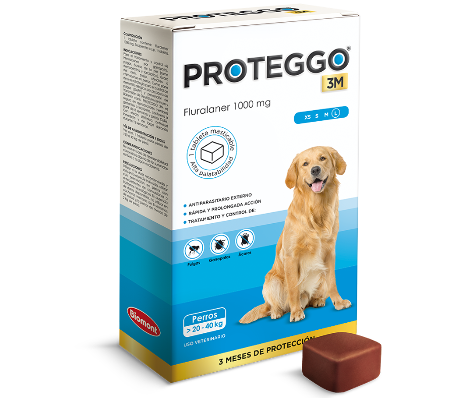 PROTEGGO 3 MESES (20 A 40 KG)